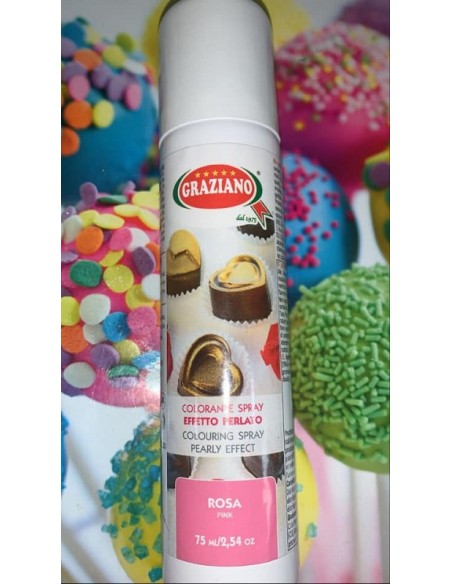 COLORANTE SPRAY ALIMENTARE PERLATO ORO 75ML